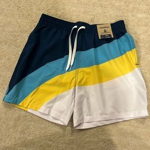Chubbies 5.5 inch inseam swim trunks size M “The Shore Enoughs”